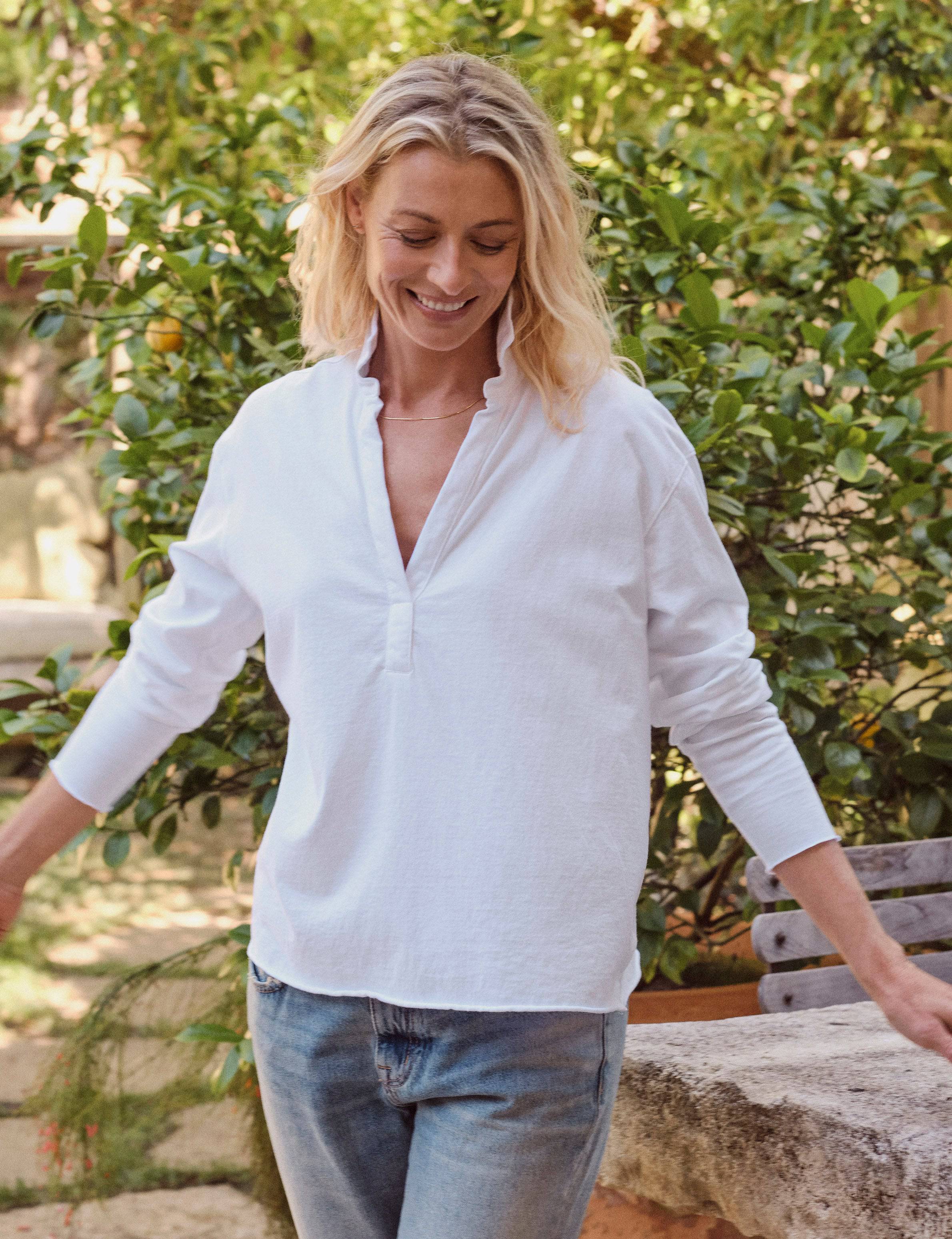 Patrick Popover Henley - Lukka Boutique