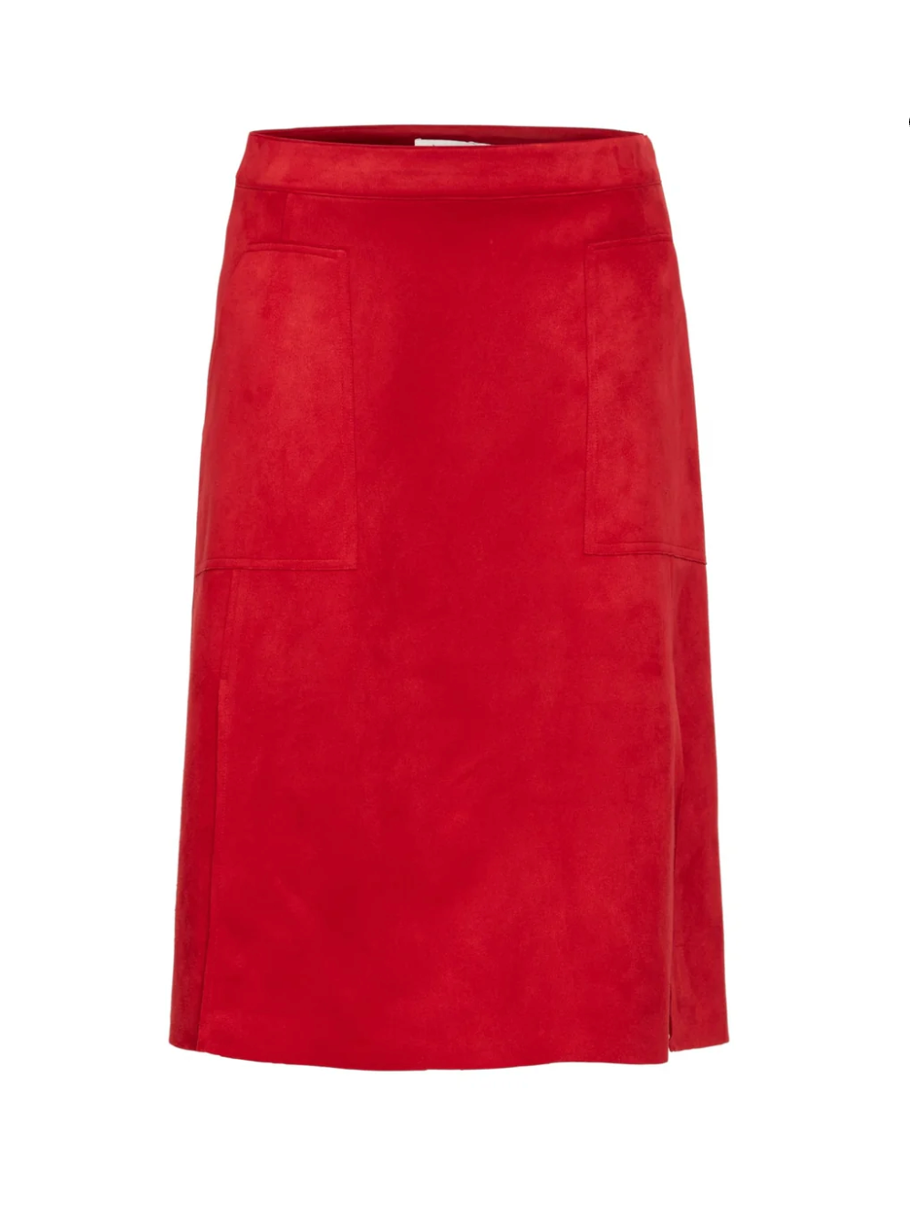 Tomira Midi Skirt in Scarlet