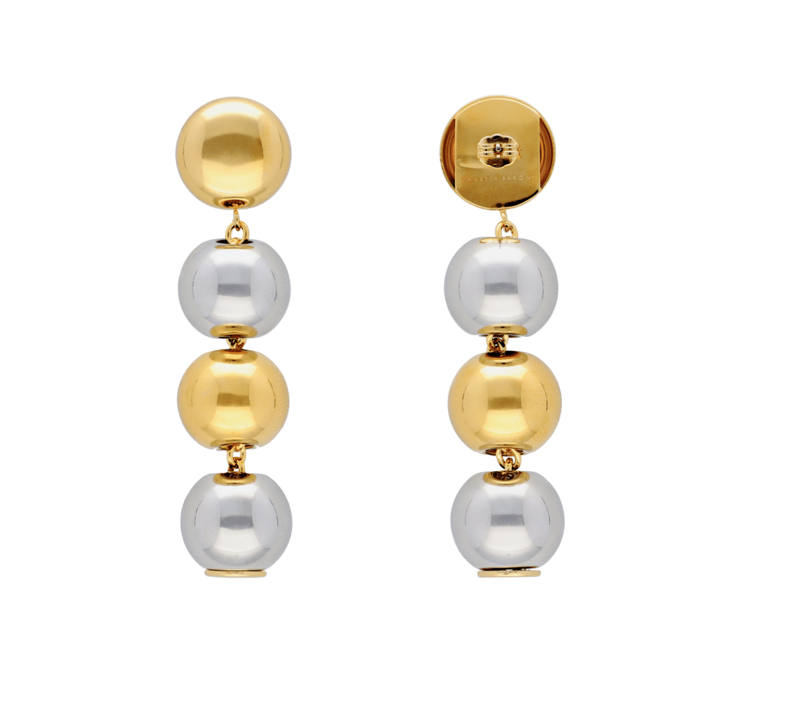 Small Beads Earring in Bicolor - Lukka Boutique