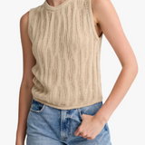 Carrick Tank in Latte