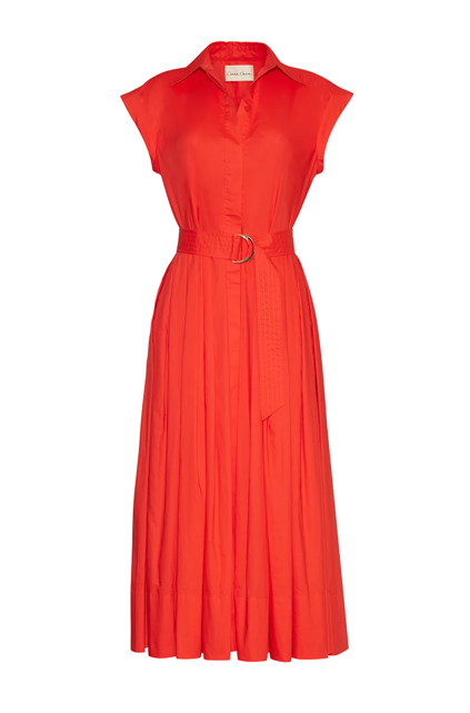 Octavia Dress in Red