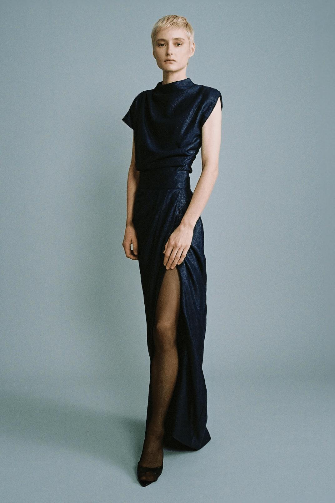Jetta Skirt in Navy - Lukka Boutique