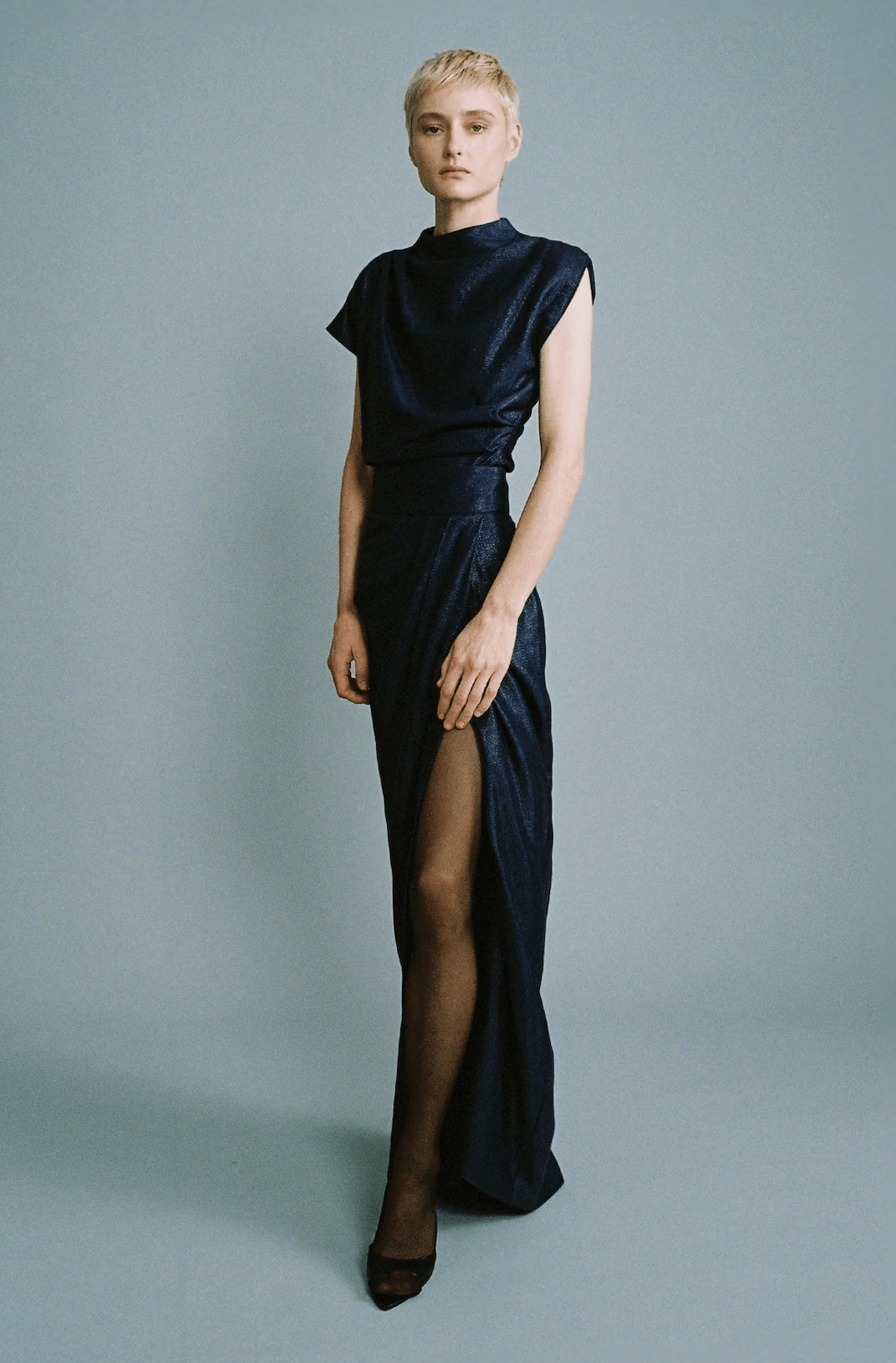 Jetta Skirt in Navy - Lukka Boutique