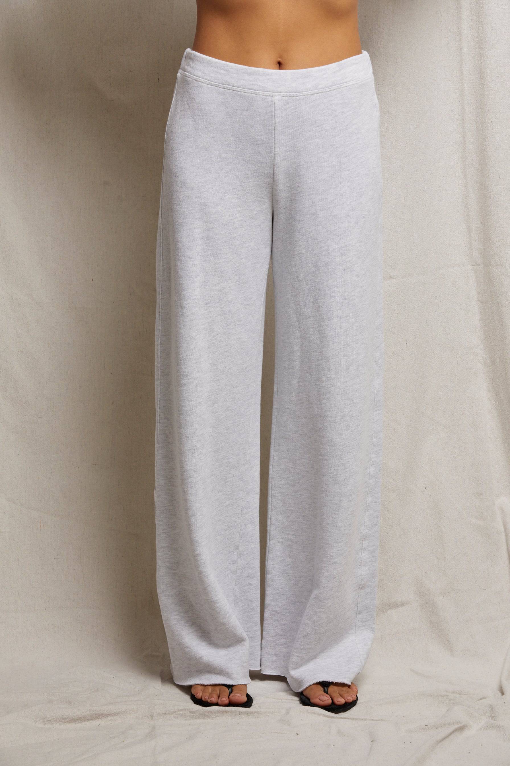 Amber Wide Leg Pant in Ash - Lukka Boutique