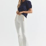 Robertson Crop Flare Trouser - Lukka Boutique