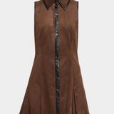 Stella Dress in Heritage Brown