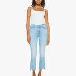 The Insider Crop Step Fray in Beaming - Lukka Boutique