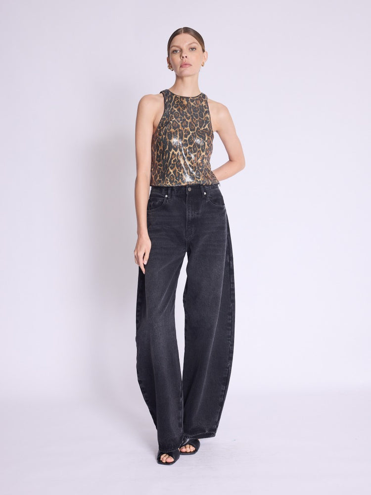 
                  
                    Tallyna Sleeveless Top in Leopard
                  
                