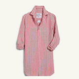 Mary Shirtdress in Red Stripe