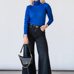 Turtle Neck in Galaxy Blue - Lukka Boutique