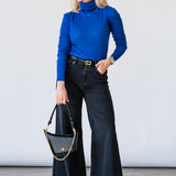 Turtle Neck in Galaxy Blue - Lukka Boutique