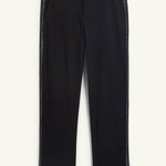 The Italian Chino in Black Tuxedo - Lukka Boutique