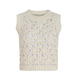 Thea Shell Top in Ecru
