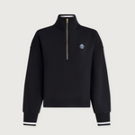 Bertle Half Zip in Navy - Lukka Boutique