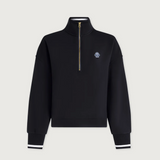 Bertle Half Zip in Navy - Lukka Boutique