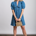The Sailor Dress in Starlet - Lukka Boutique