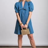 The Sailor Dress in Starlet - Lukka Boutique