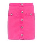Kris Mini Skirt in Pink Glow - Lukka Boutique