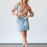 Laurent Blouse in Paisley