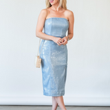 Starla Sequin Dress in Opal