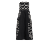 Porcia Dress in Outline