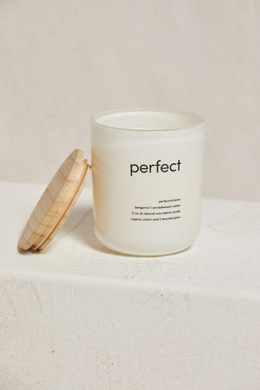 Perfect White Tee Candle