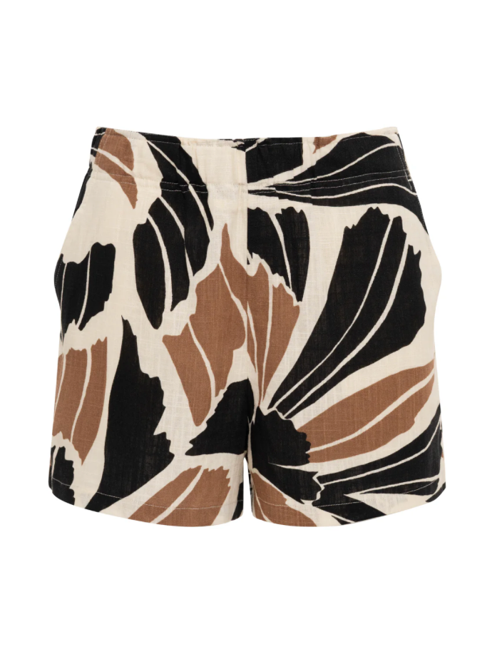 Good Time Linen Short in Lotus - Lukka Boutique