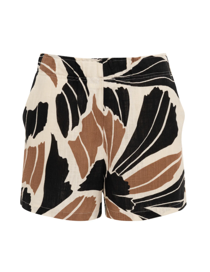 Good Time Linen Short in Lotus - Lukka Boutique