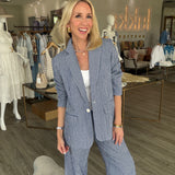 Jilma Blazer in Sodalite - Lukka Boutique