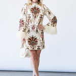 Vida Dress in Bejeweled Ivory - Lukka Boutique