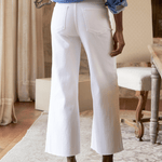 Galway Gaucho Jeans in White - Lukka Boutique