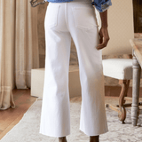 Galway Gaucho Jeans in White - Lukka Boutique