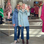 Tess Rain Jacket in French Blue-L - Lukka Boutique