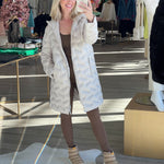 Hooded Coat With Zipper - Lukka Boutique