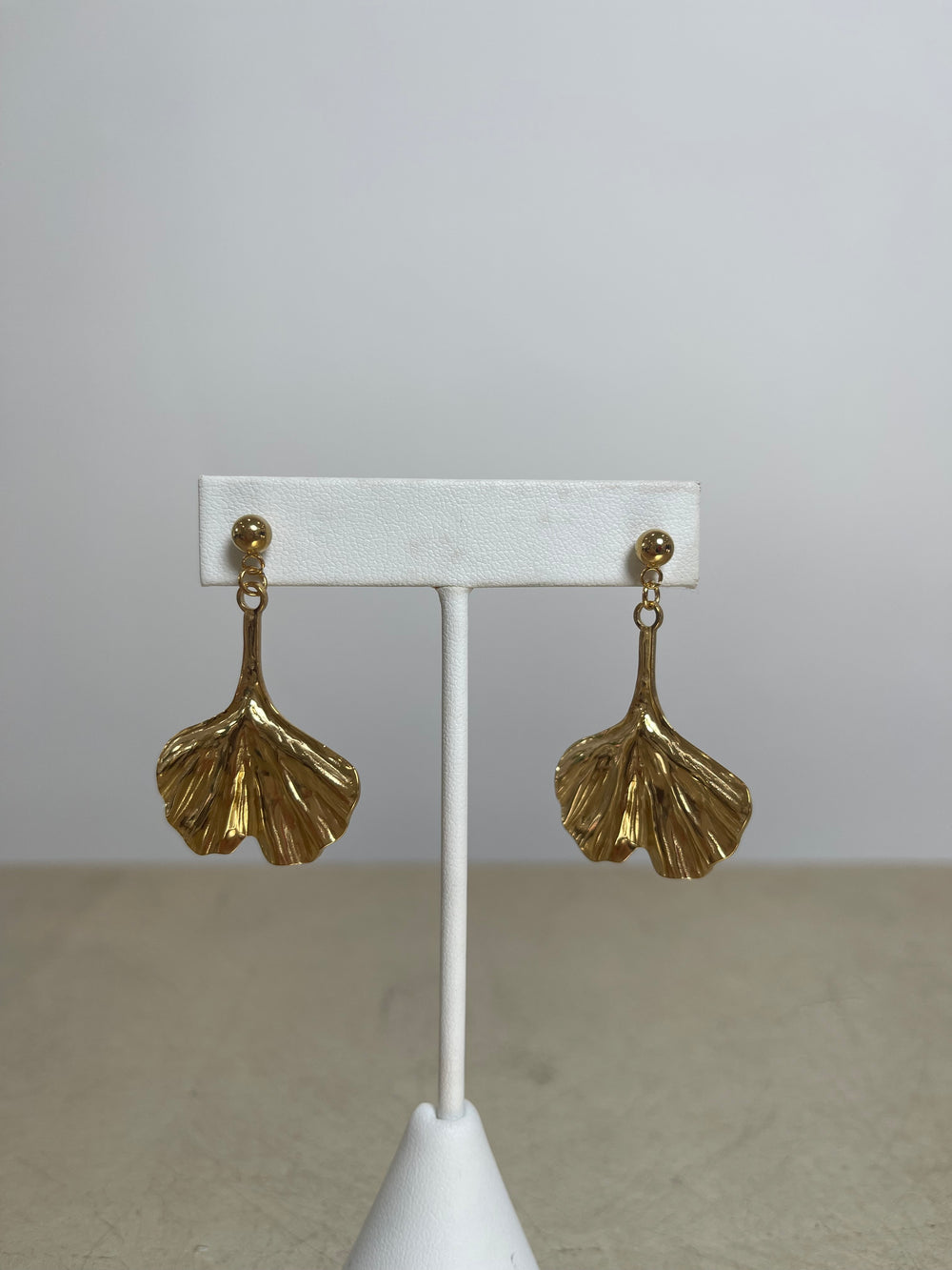 Ginkgo Leaf Earrings