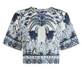 Drew Top in Tropica