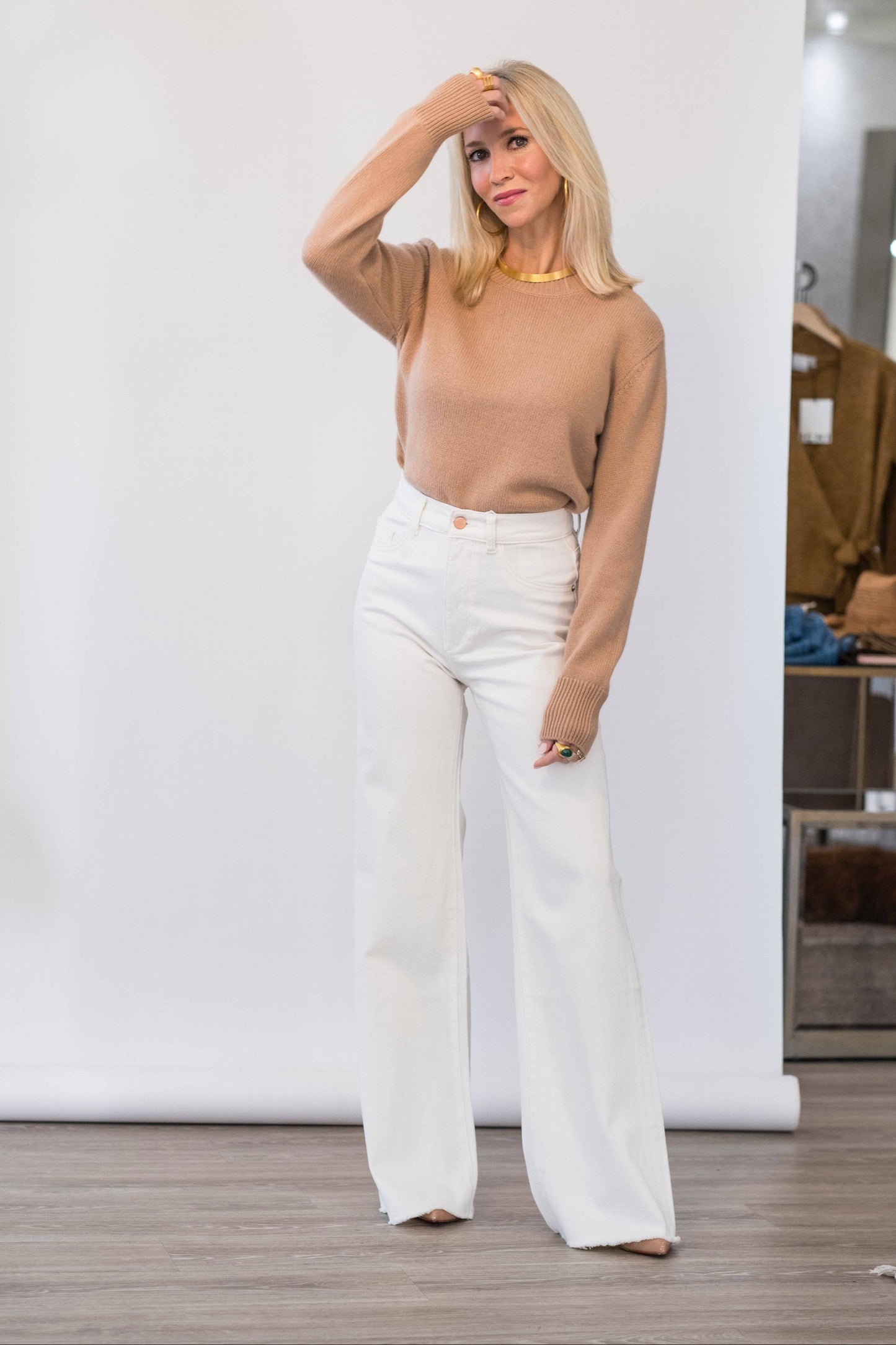 
                  
                    Hepburn Wide Leg High Rise
                  
                