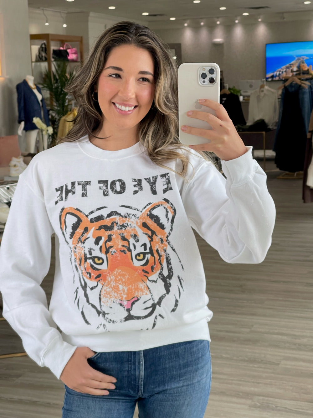 Eye Of The Tiger Sweatshirt