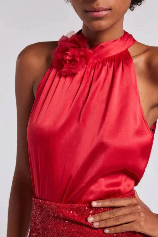 
                  
                    Fiona Rose Halter Blouse
                  
                