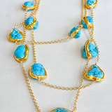 Triple Turquoise Necklace