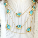 Triple Turquoise Necklace