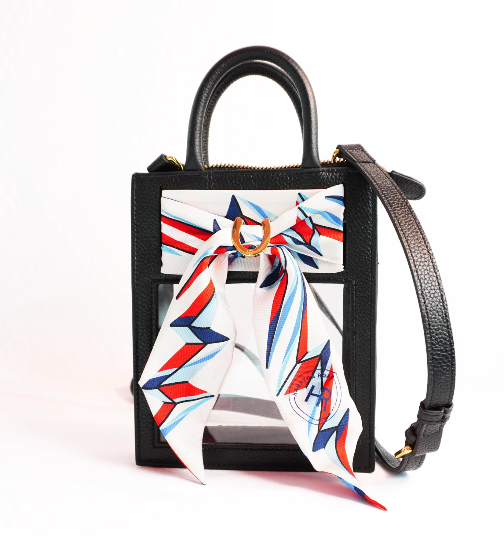 Mini Calista Clear Bag + Rebel Rebel Twilly - Lukka Boutique