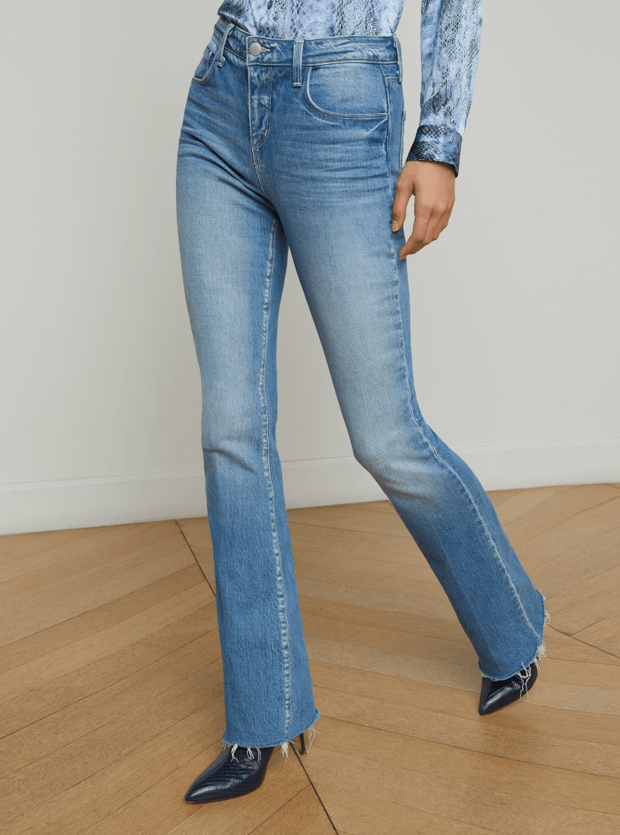 Ruth High Rise Straight Jeans - Lukka Boutique