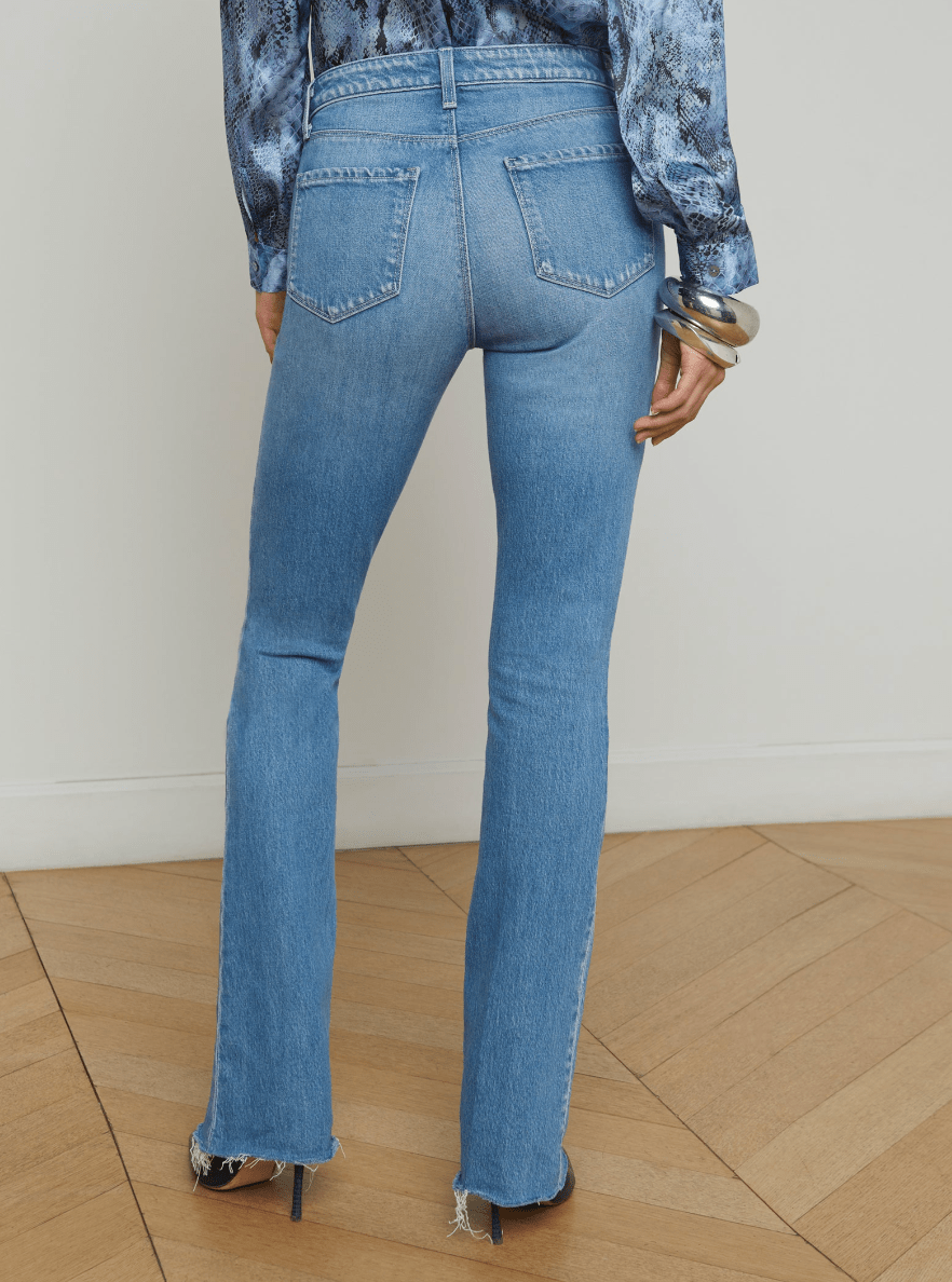 Ruth High Rise Straight Jeans - Lukka Boutique
