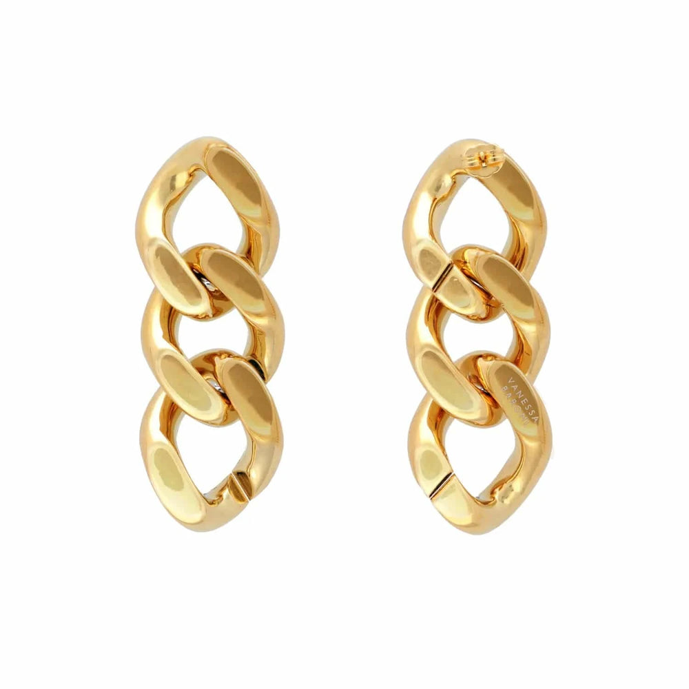 New Flat Chain Earring