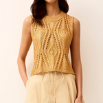Mcguire Top in Gold - Lukka Boutique