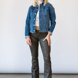Janelle Slim Raw Jacket in Ithaca