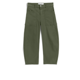 Bray Twill Barrel Sweatpants in Army