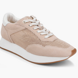 Deepa Platform Sneaker in Latte Suede - Lukka Boutique