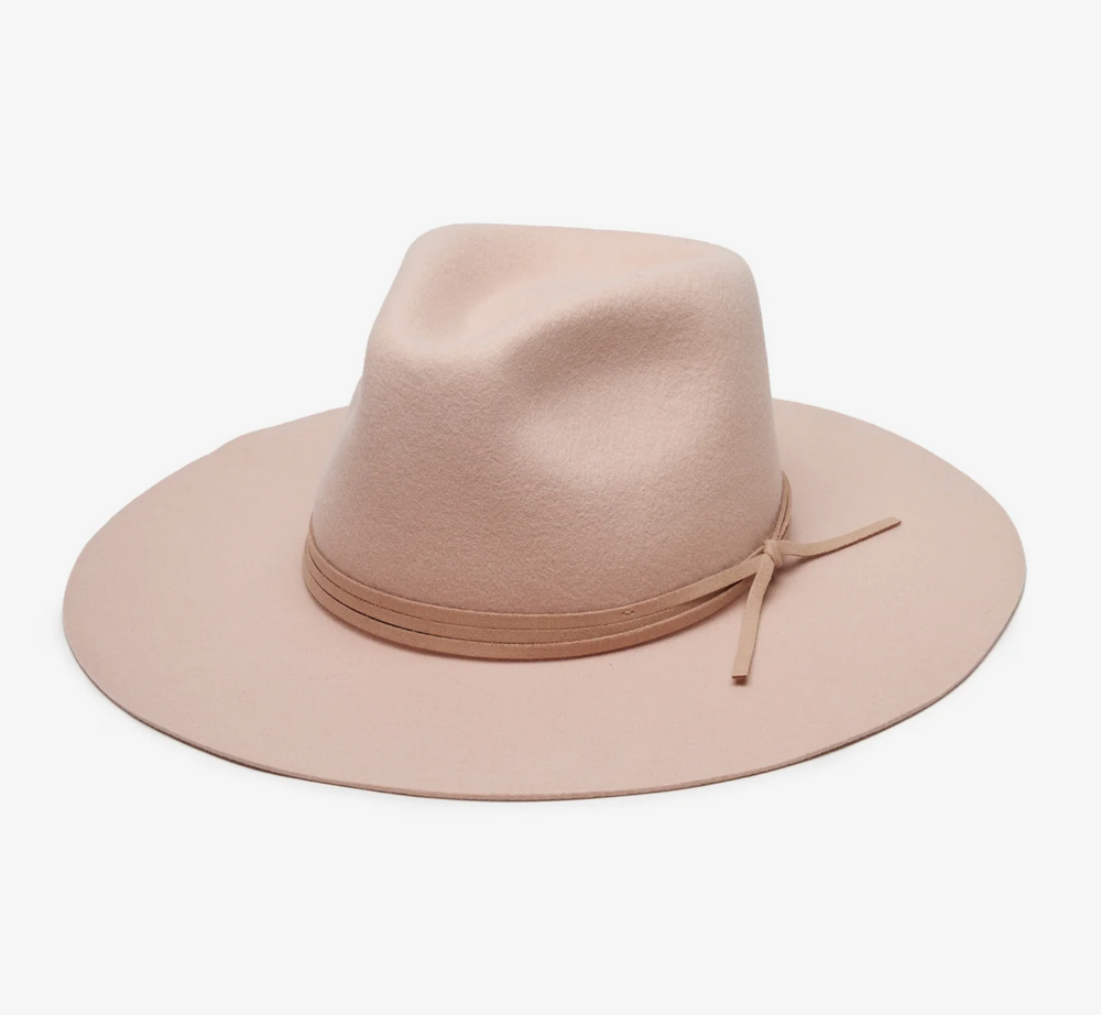 Shea Fedora in Blush